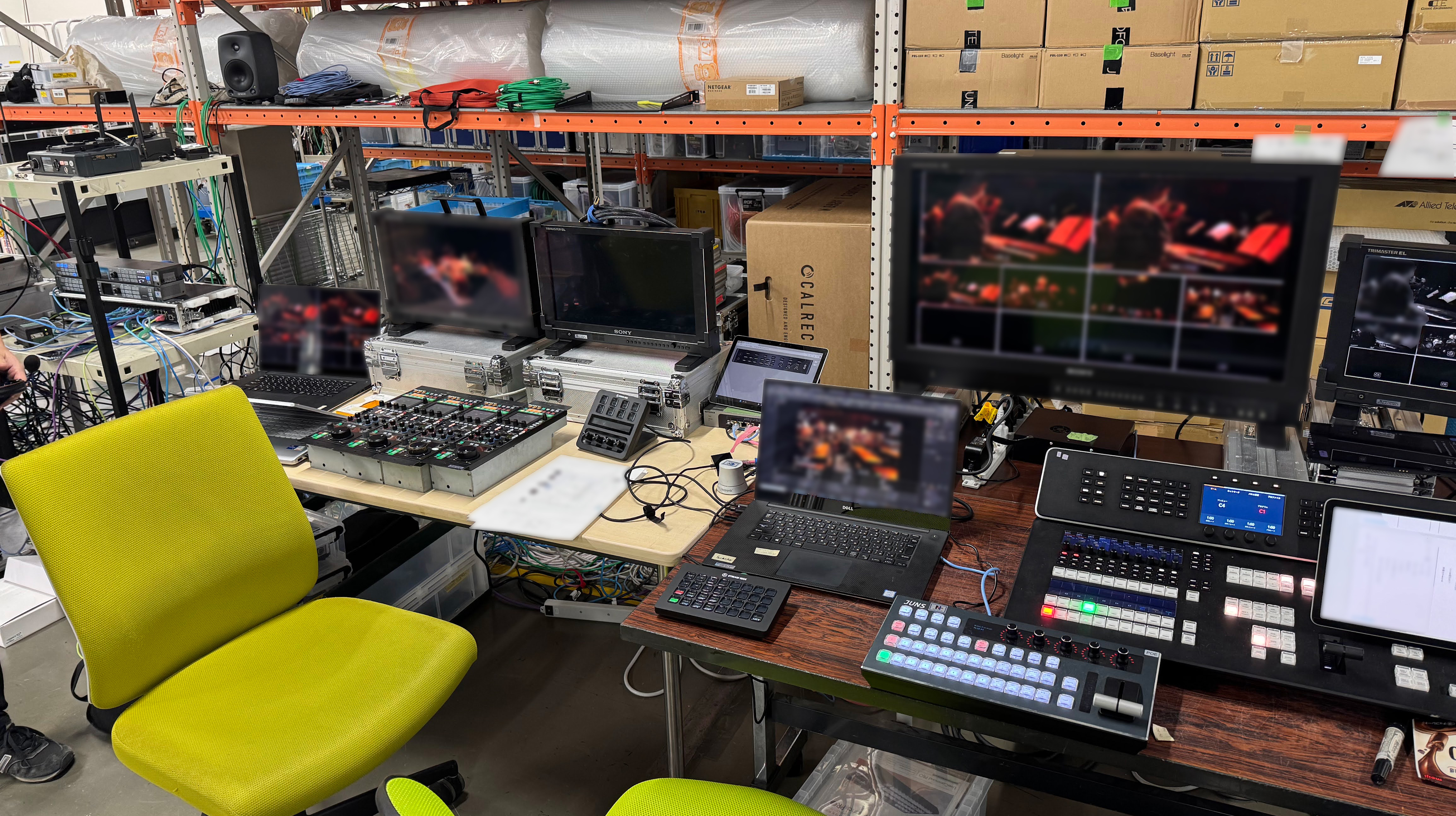 NHKテクノロジーズとのIPリモートプロダクション実証実験に参画しました。